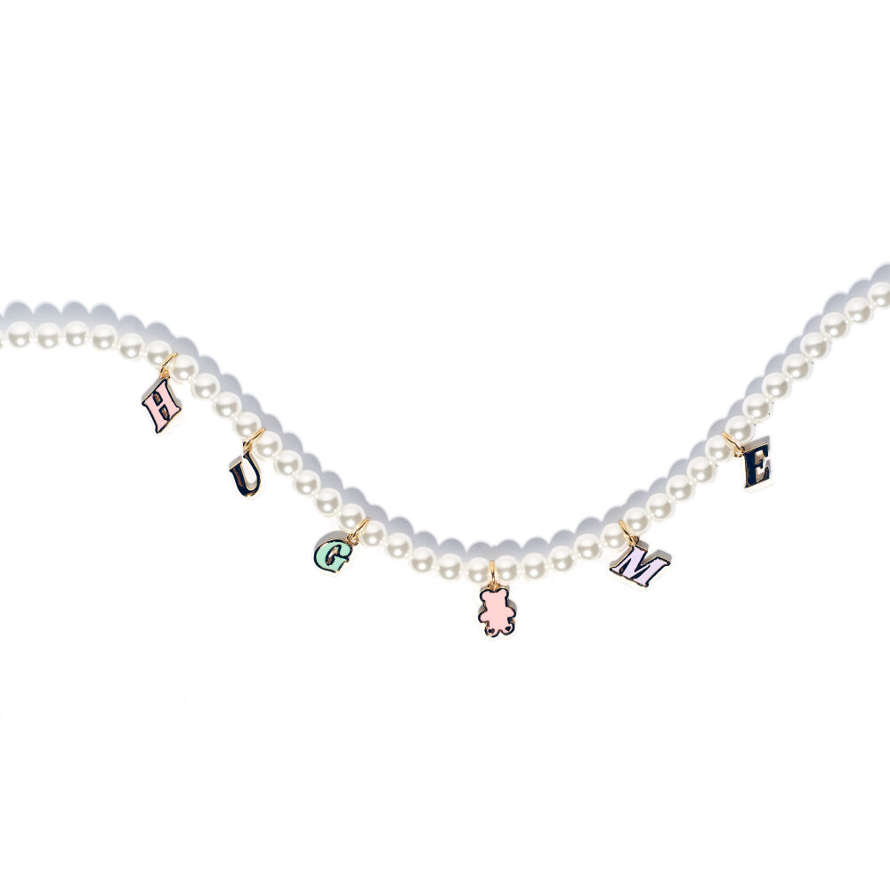 ★NOONOO FINGERS★ Hug Me Pearl Necklace HUG ME PEARL NECKLACE - NOONOO FINGERS