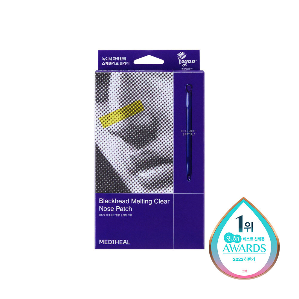 black head melting clear nose pack 4p