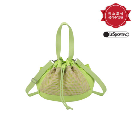 CLS MESH BUCKET TOTE LIME MESH