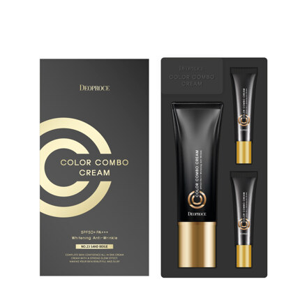 Color Combo Cream (CC Cream) SPF50+ PA+++ Shade #23 Set / 颜色组合CC霜（SPF50+ PA+++）#23号套装