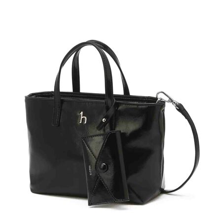 Black Puppy Logo Tote and Shoulder Bag S (With Card Charm SET) (托特&肩包)