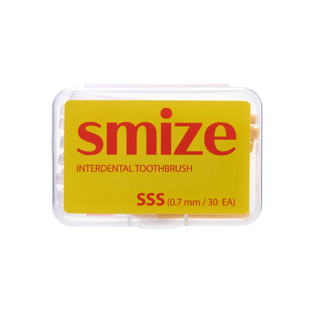 신세계인터넷면세점-스마이즈-dental-치간칫솔_옐로우_0.7mm