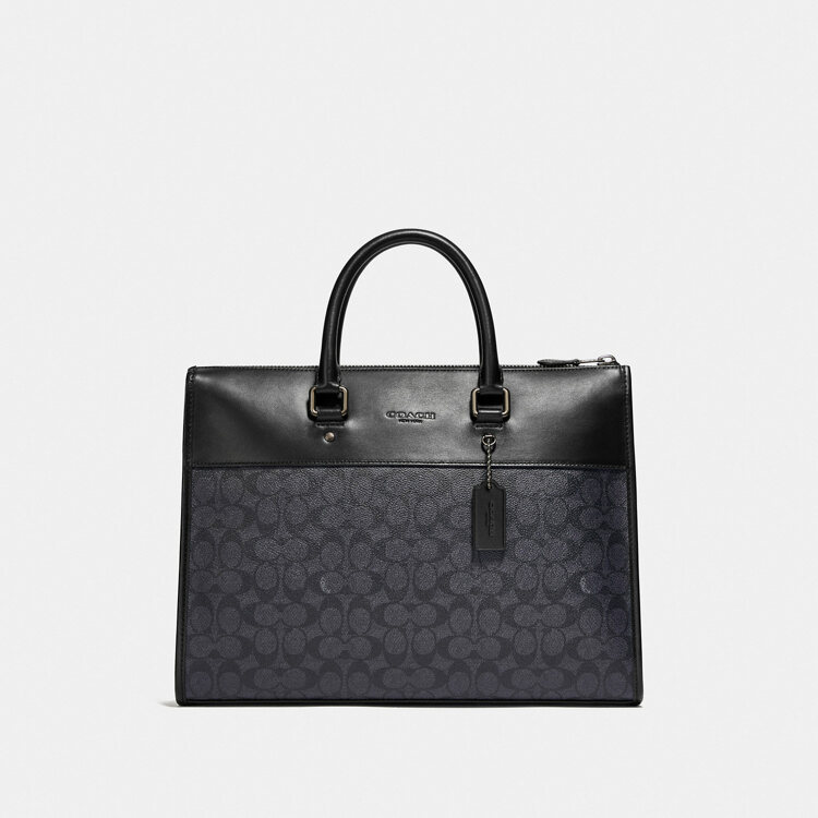 韩际新世界网上免税店-蔻驰-男士箱包-Gotham Folio in Signature Canvas