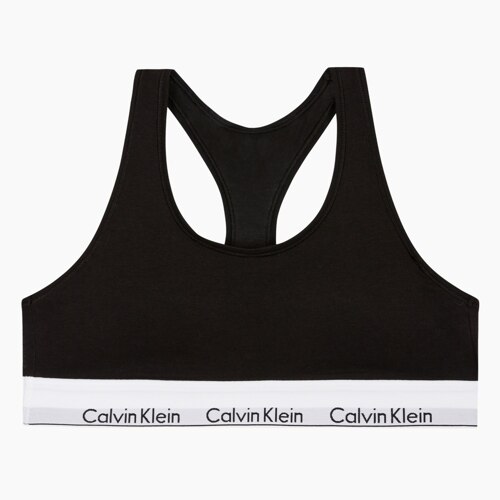 Women’s Icon Cotton Modal AF Racerback Bralette_BLACK (背心式内衣)