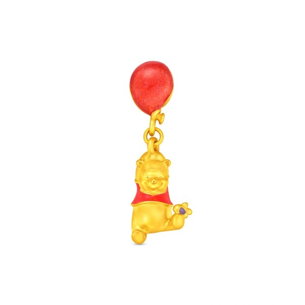 신세계인터넷면세점-주대복-bracelet-[Disney] 24K 골드 곰돌이 푸 펜던트/참 (39781)