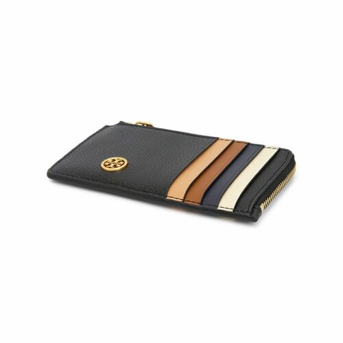 Robinson Pebbled Zip Card Case