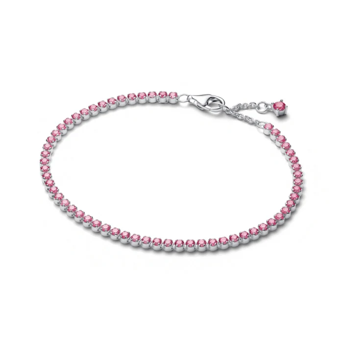 신세계인터넷면세점-판도라-bracelet-핑크 스몰 테니스 브레이슬릿