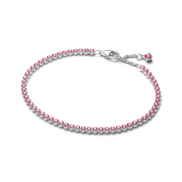 신세계인터넷면세점-판도라-bracelet-핑크 스몰 테니스 브레이슬릿