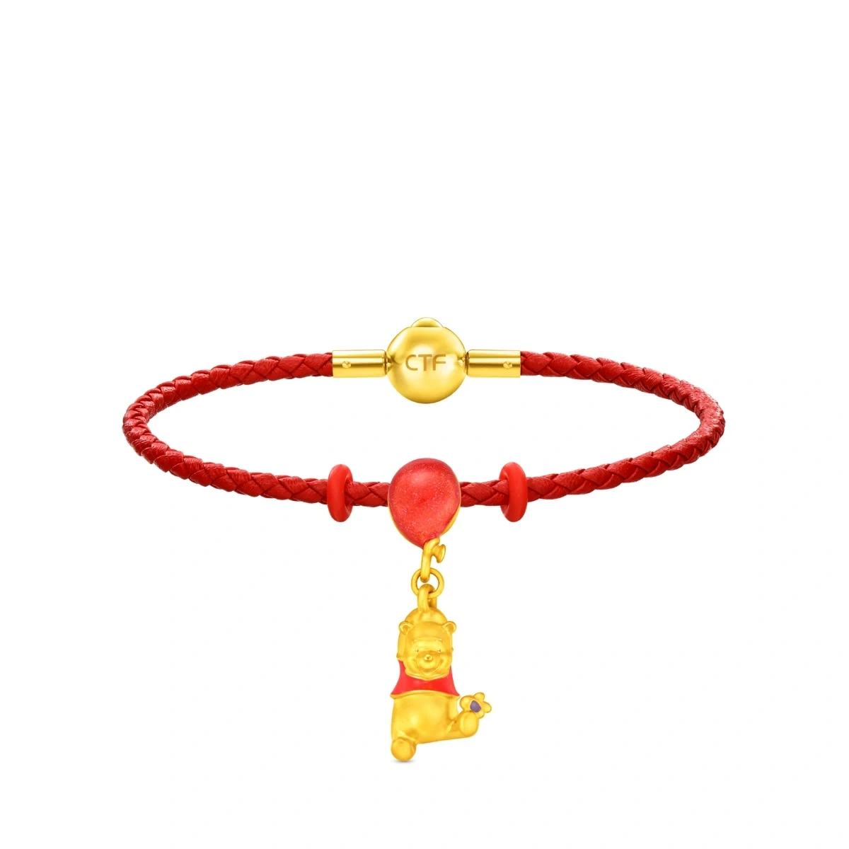 신세계인터넷면세점-주대복-bracelet-[Disney] 24K 골드 곰돌이 푸 펜던트/참 (39781)
