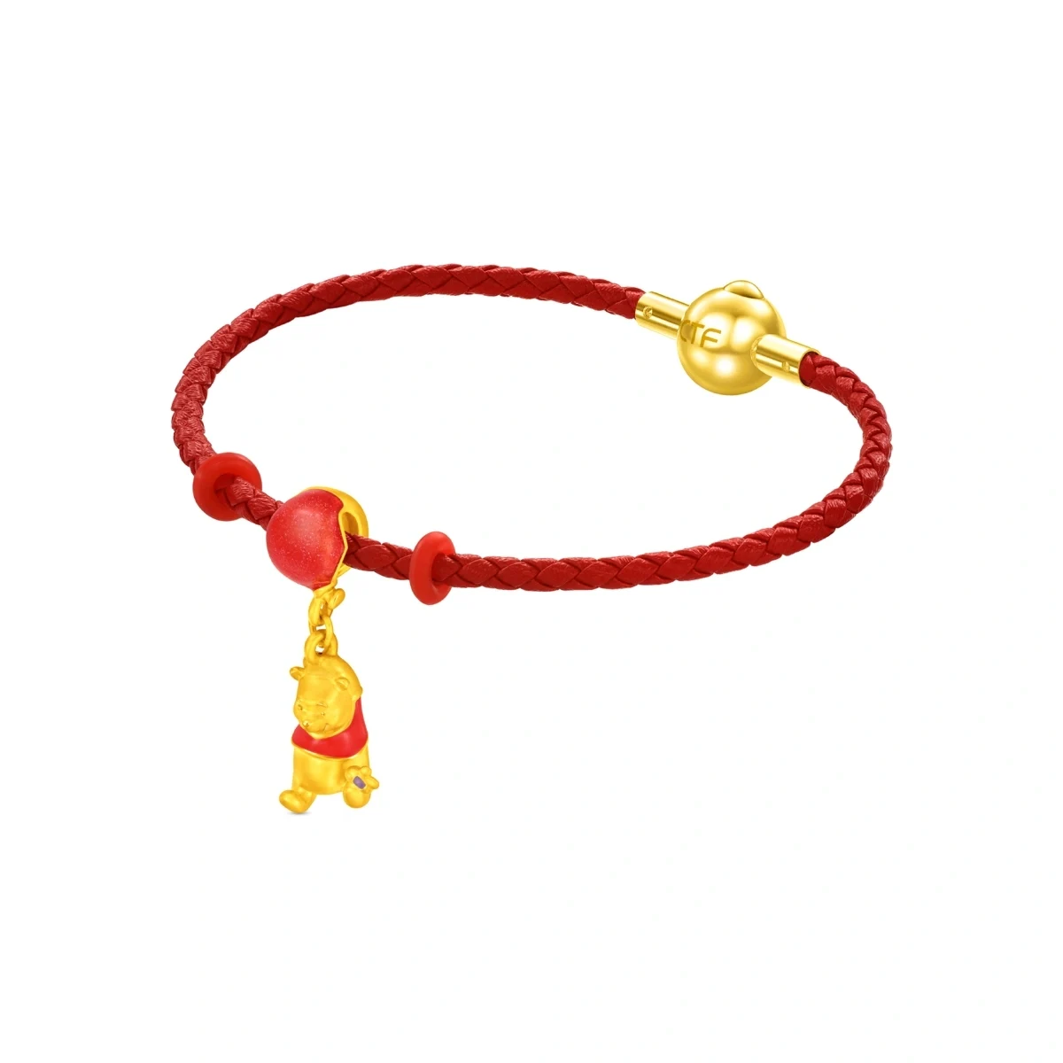 신세계인터넷면세점-주대복-bracelet-[Disney] 24K 골드 곰돌이 푸 펜던트/참 (39781)