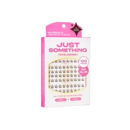 마이타입 노글루 속눈썹 버니 120pcs 02 클리어 브라운
