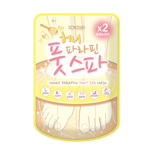 韩际新世界网上免税店-SOFLISSE--Honey Paraffin Foot Spa Mask 足膜/ 保湿/手足冰凉/足部管理