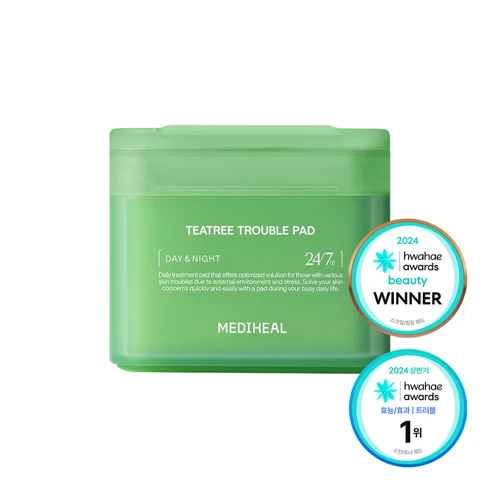 TEATREE TROUBLE PAD 柔肤棉片100片