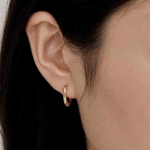 신세계인터넷면세점-밀튼 스텔리-earring-Gold oval Earrings