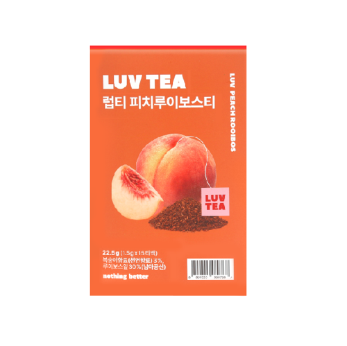 韩际新世界网上免税店-NOTHING BETTER-etc-LUV TEA 桃子茶 15包