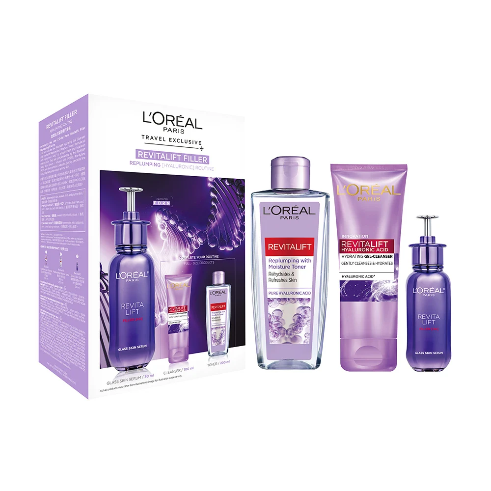 신세계인터넷면세점-로레알 파리-FacialCare-리바이탈리프트 필러 리플럼핑 루틴