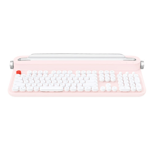 韩际新世界网上免税店-ACTTO-USB-[ACTTO] RETRO BLUETOOTH KEYBOARD B505 键盘 粉色