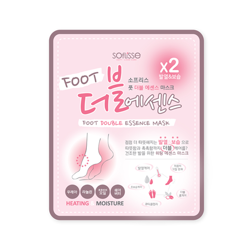 韩际新世界网上免税店-SOFLISSE--Foot Double Essence Mask 足膜/ 手足冰凉/脚部管理