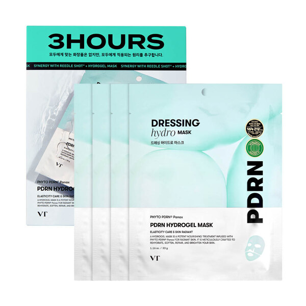 신세계인터넷면세점-브이티 코스메틱-FaceMasksTreatments-피디알엔 하이드로겔 마스크_4매입
