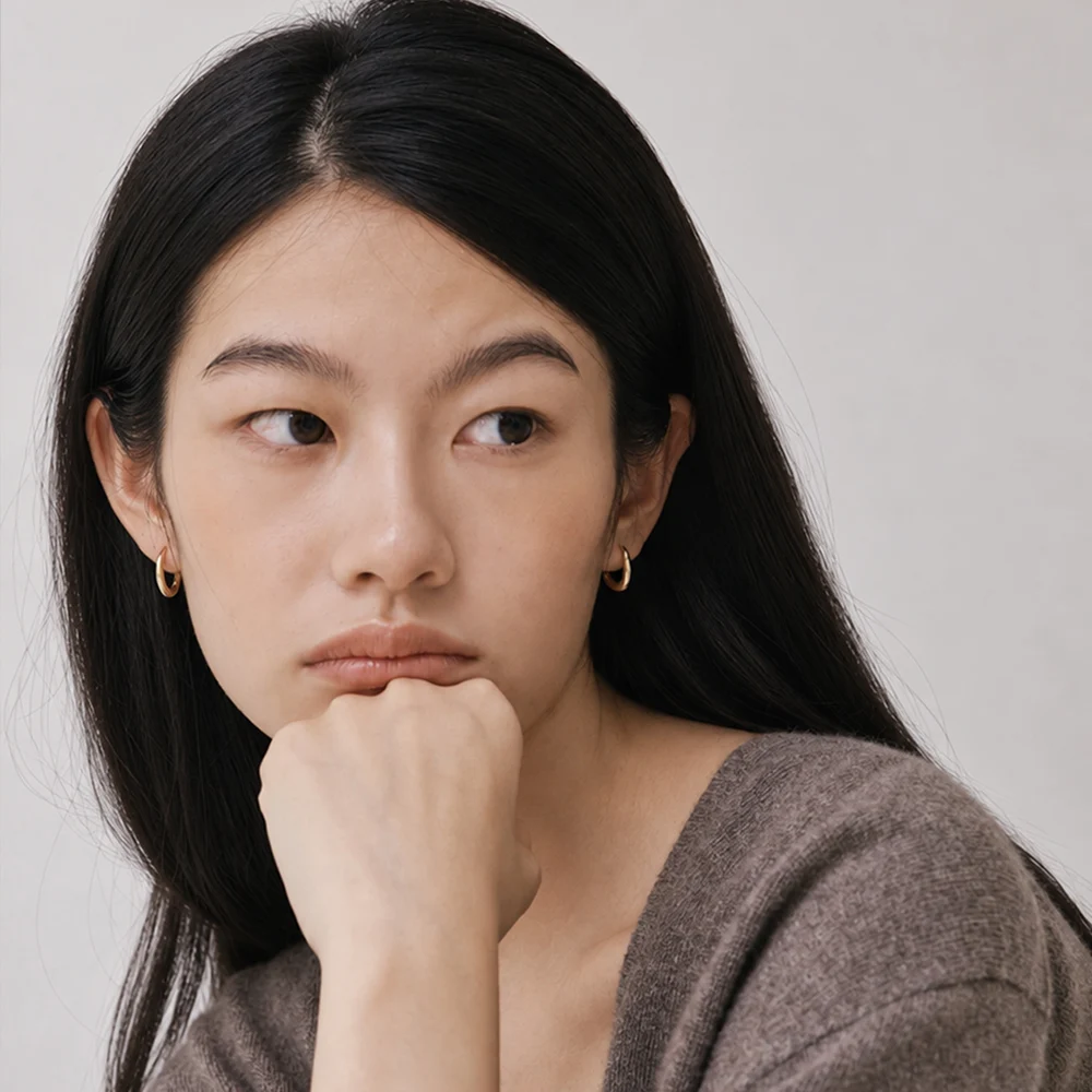 신세계인터넷면세점-밀튼 스텔리-earring-Gold oval Earrings
