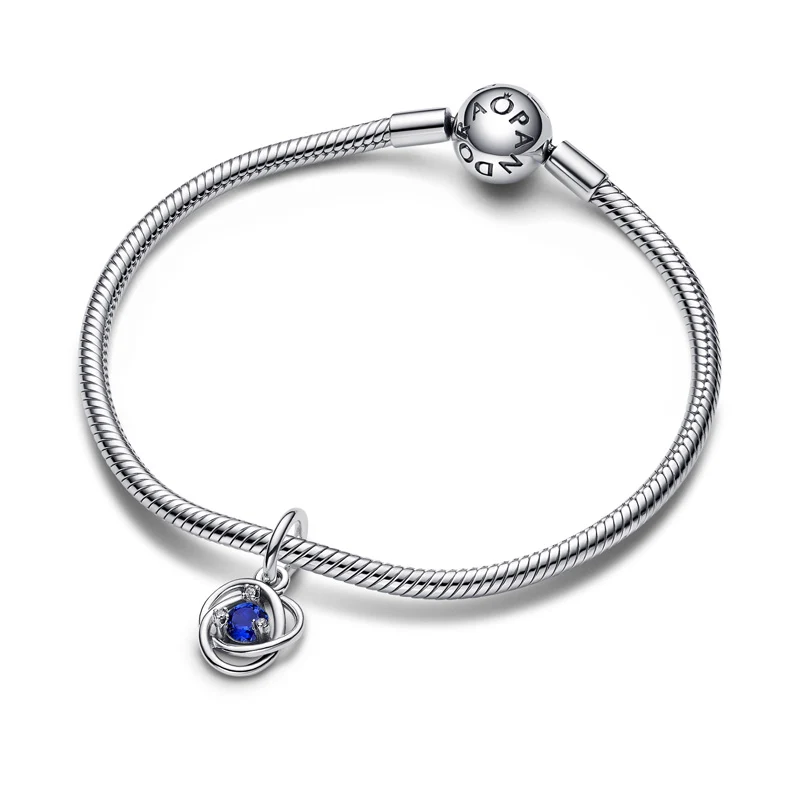 신세계인터넷면세점-판도라-bracelet-블루 이터니티 서클 댕글 참