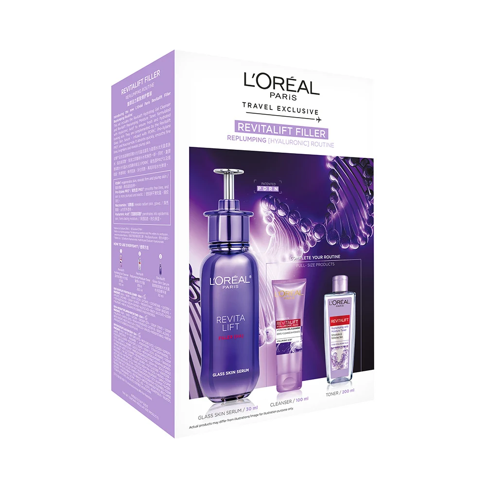 신세계인터넷면세점-로레알 파리-FacialCare-리바이탈리프트 필러 리플럼핑 루틴
