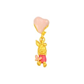 [Disney] 24K 골드 곰돌이 푸 피글렛 펜던트/참 (39782)
