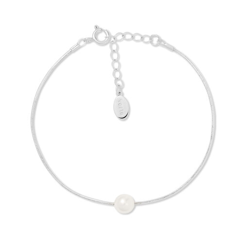 Huit.silver.62 / bondir bracelet(silver/pearl)