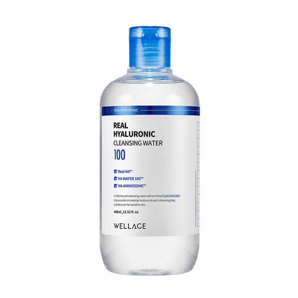 신세계인터넷면세점-웰라쥬-Cleansers-리얼 히알루로닉 클렌징 워터 400ml