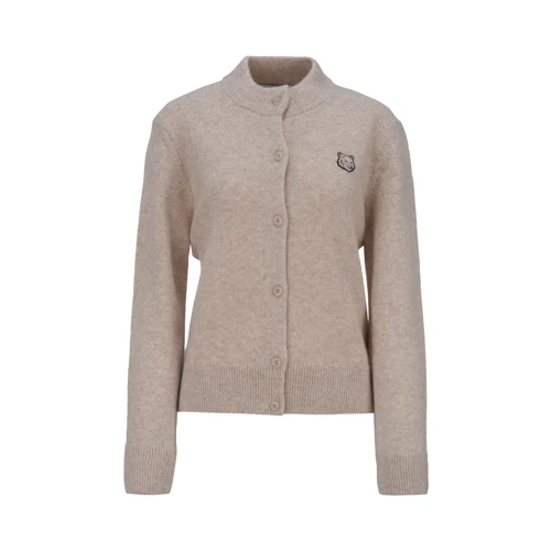 LAMBSWOOL HIGH NECK CARDIGAN