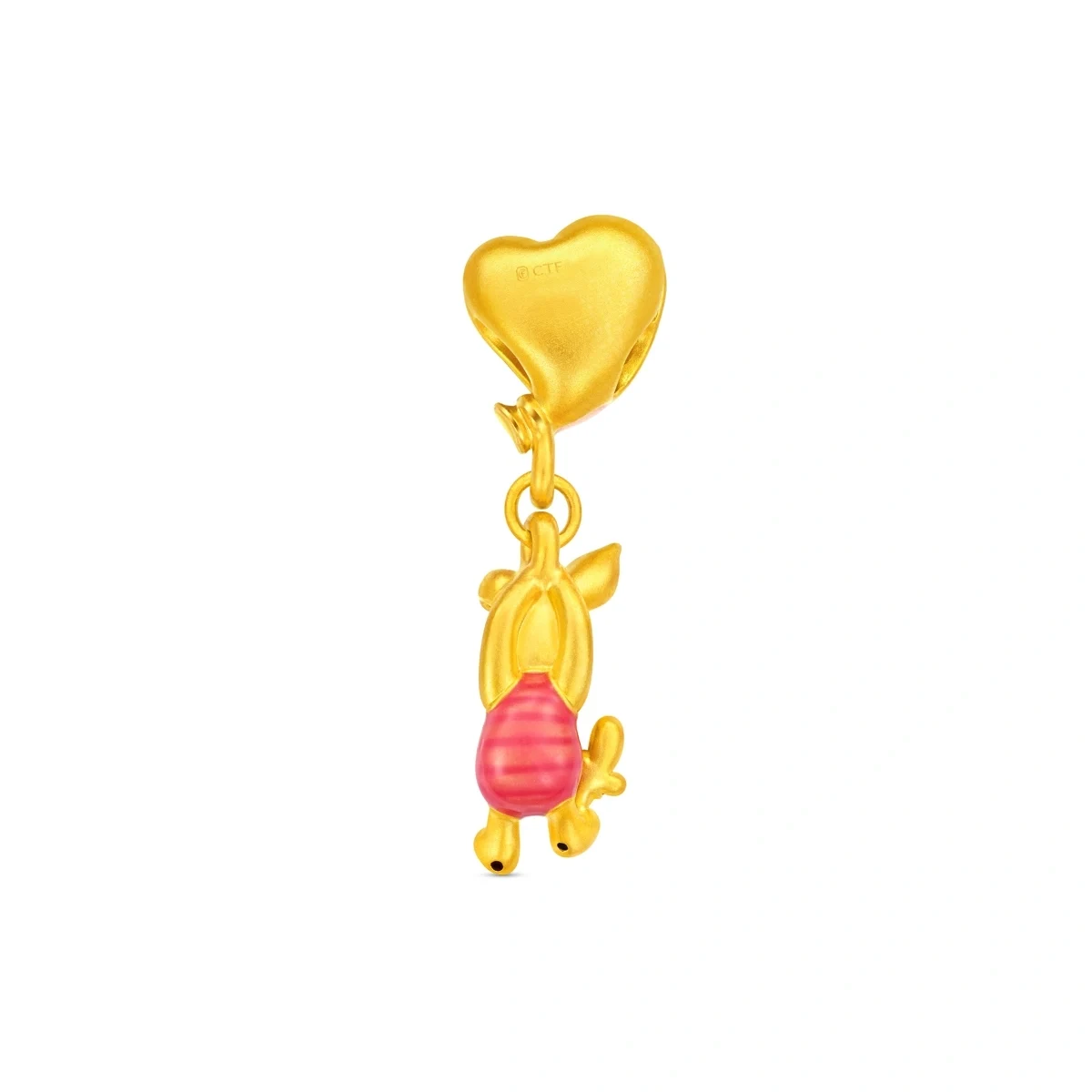 신세계인터넷면세점-주대복-bracelet-[Disney] 24K 골드 곰돌이 푸 피글렛 펜던트/참 (39782)