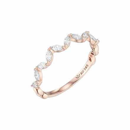 BREEZE 14K 로즈골드 반지 JJBRRQ6B2255R4110