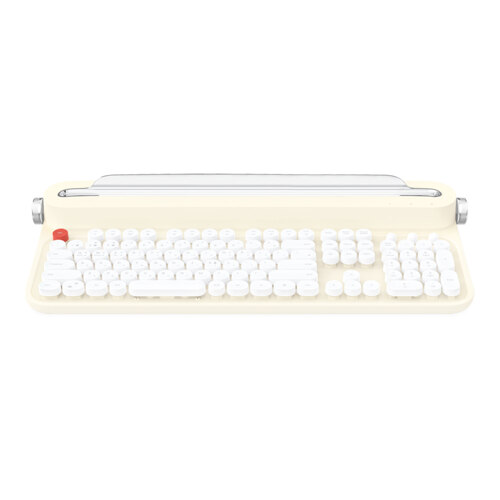 韩际新世界网上免税店-ACTTO-USB-[ACTTO] RETRO BLUETOOTH KEYBOARD B505 键盘 象牙白