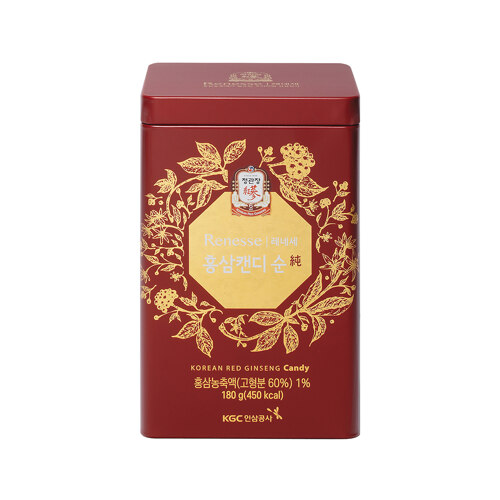 RENESSE KOREAN RED GINSENG CANDY SOON(PURE) 红参糖（纯）(180g)