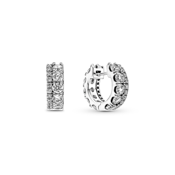 신세계인터넷면세점-판도라-earring-더블 밴드 파베 후프 이어링