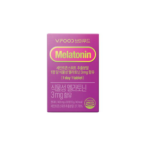 V-Food Plant-Based Melatonin 3 mg (30 Tablets)