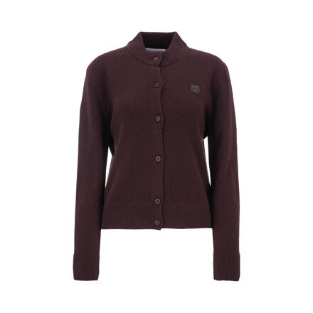 LAMBSWOOL HIGH NECK CARDIGAN,