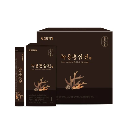 Deer Antlers & Red Ginseng Stick (60 packets)