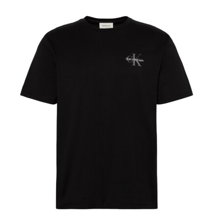 男士20S Jersey Classic Micro Monogram Logo T恤_BLACK