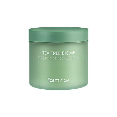 韩际新世界网上免税店-FARMSTAY-基础护肤-Tea Tree Biome Calming Toner Pad 棉片 140 ml