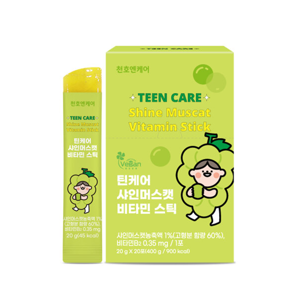 신세계인터넷면세점-천호엔케어-틴케어 샤인머스캣 비타민 스틱 (20포)