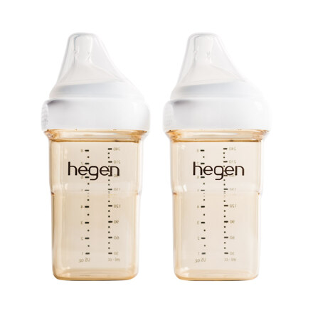 헤겐 멀티젖병 PPSU 240ml 2P(2단계 꼭지 포함)