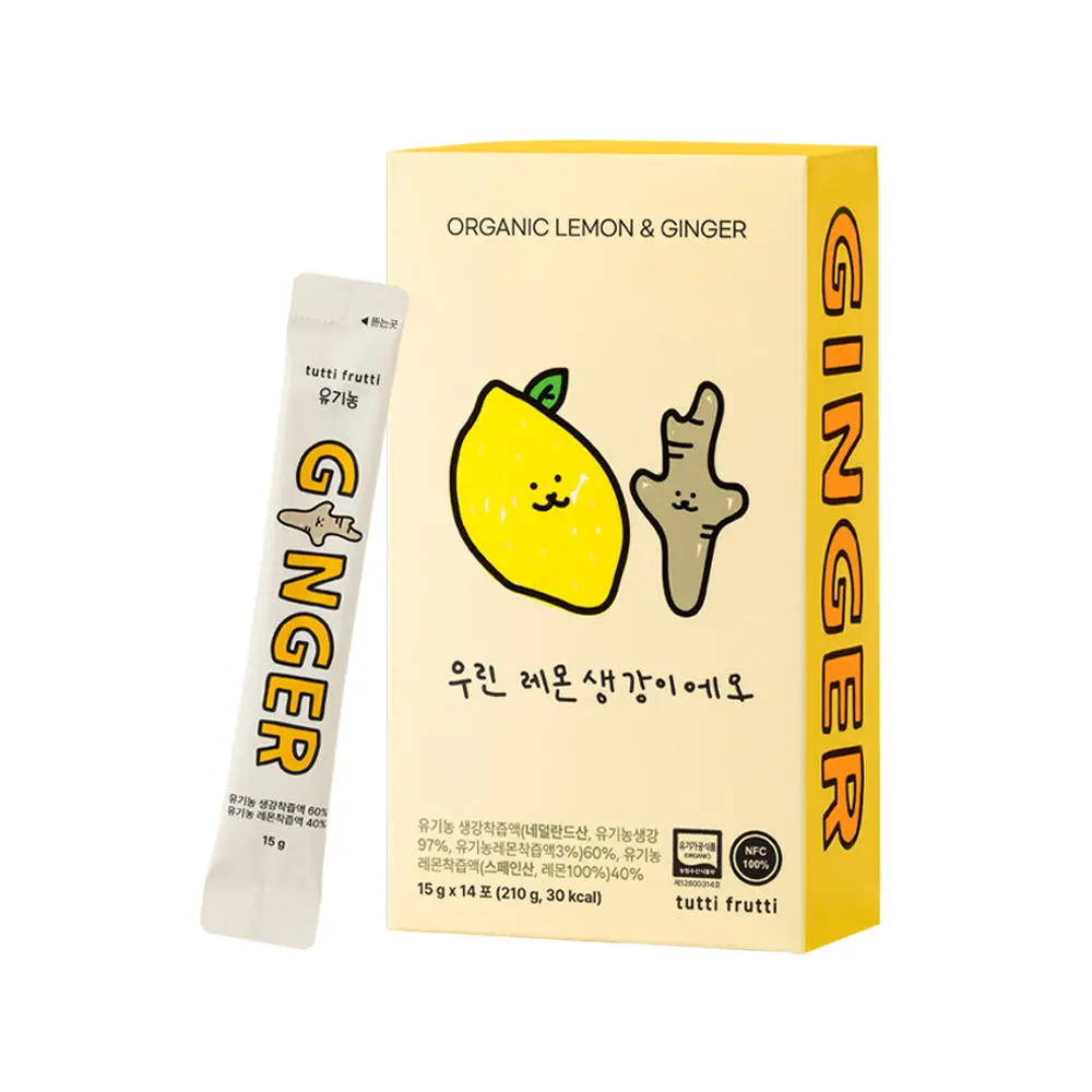 신세계인터넷면세점-뚜띠프루티-우린 레몬생강이에오 (15gX14포(210g))