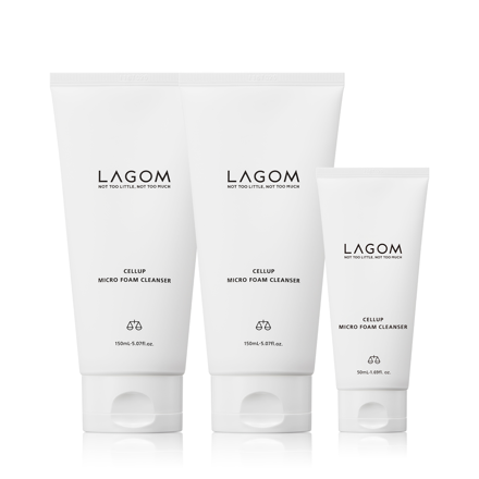 셀럽 마이크로 폼 클렌저 더블 기획 세트 (150ml X 2개 + 50ml)