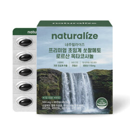 프리미엄 초임계 쏘팔메토 로르산 옥타코사놀 (90캡슐, 3개월분)