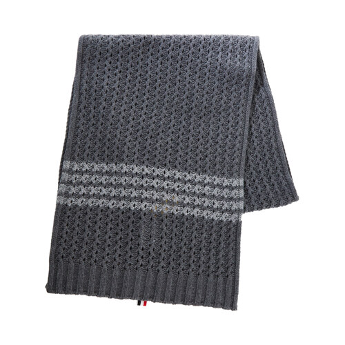 韩际新世界网上免税店-BOUTIQUE S-时尚配饰-[THOM BROWNE] 4-BAR STRIPE MUFFLER
