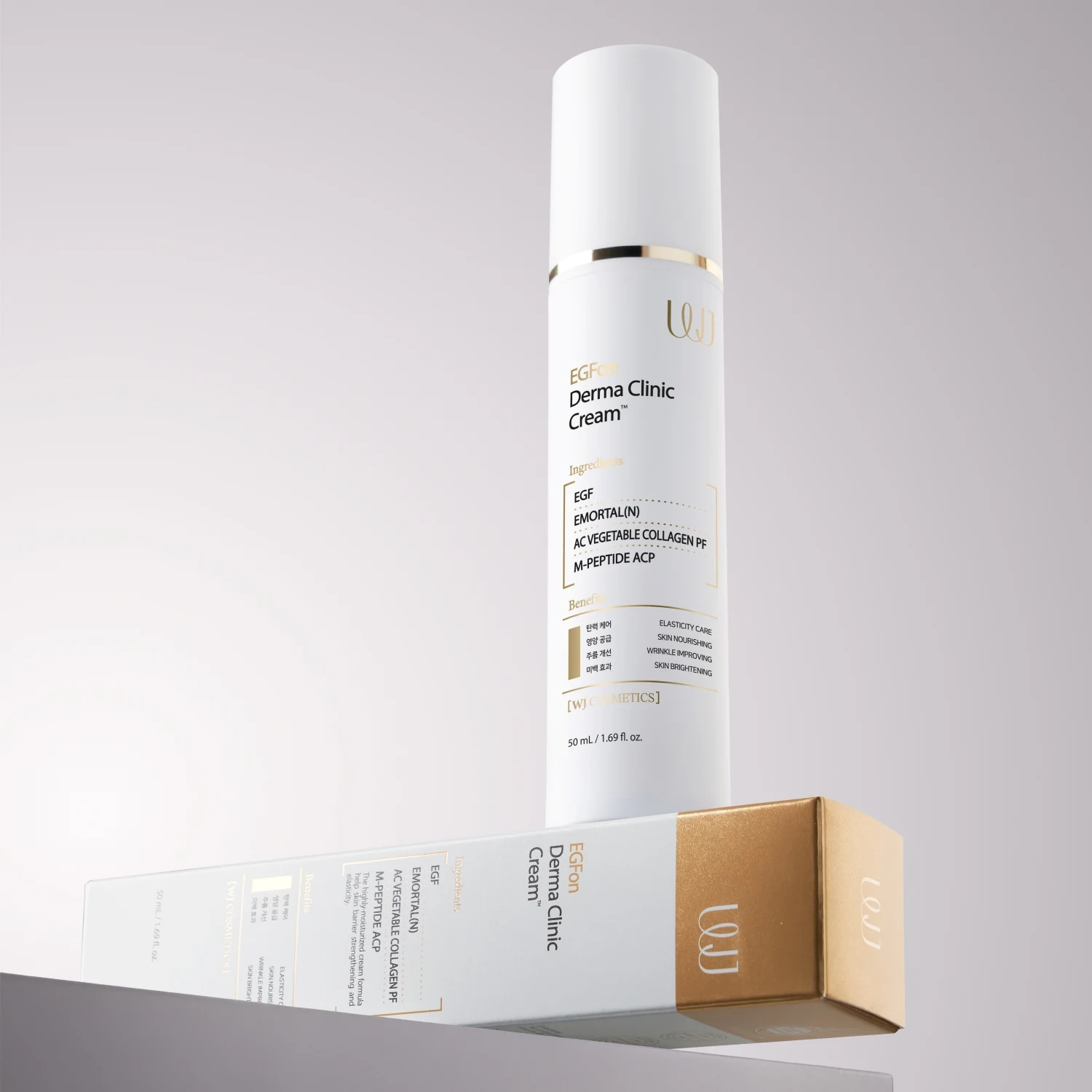 신세계인터넷면세점-더블유제이코스메틱-FacialCare-EGFon 더마 클리닉 크림 50ml 듀오