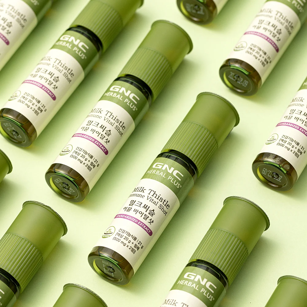 신세계인터넷면세점-지엔씨(토산)-GNC 밀크씨슬 이뮨 바이탈 샷 7병 정제(500mg 2정)+액상(20g)