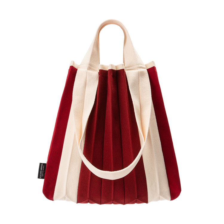 신세계인터넷면세점-플리츠마마-여성 가방-KNIT PLEATS TWOWAY SHOPPER BAG RED