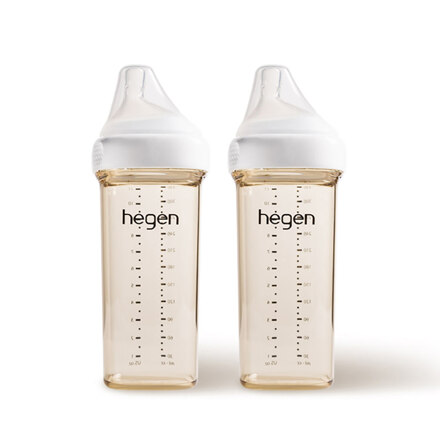 헤겐 멀티젖병 PPSU 330ml 2P(3단계 꼭지 포함)